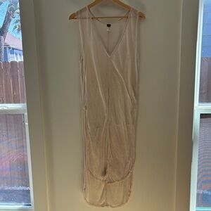We The Free Cream Sleeveless Dress